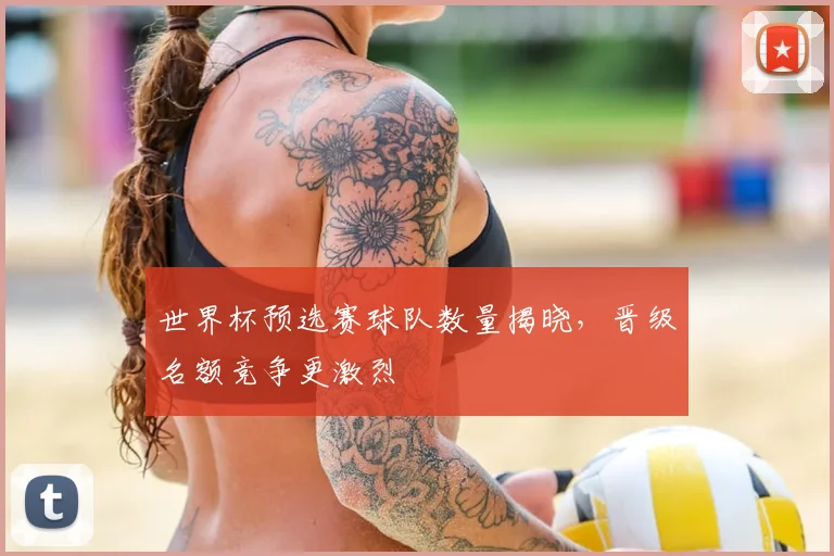 世界杯预选赛球队数量揭晓,晋级名额竞争更激烈