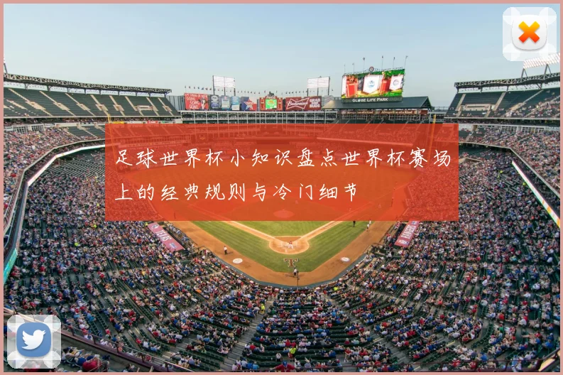 足球世界杯小知识盘点世界杯赛场上的经典规则与冷门细节
